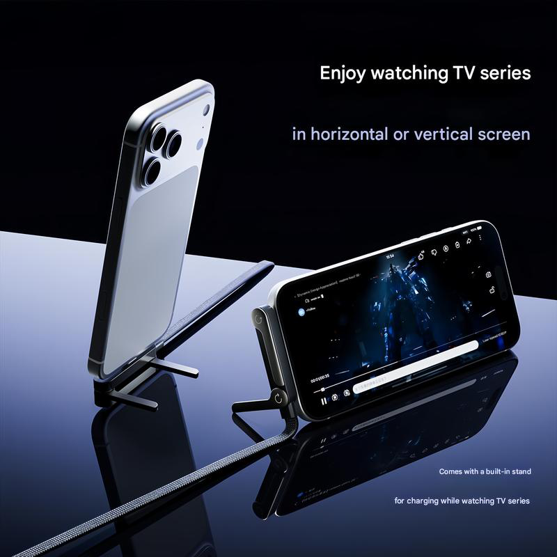 🕒Limited time offer,Invisible Holder Charger Cable-2-in-1 Fast Charger & Phone Stand